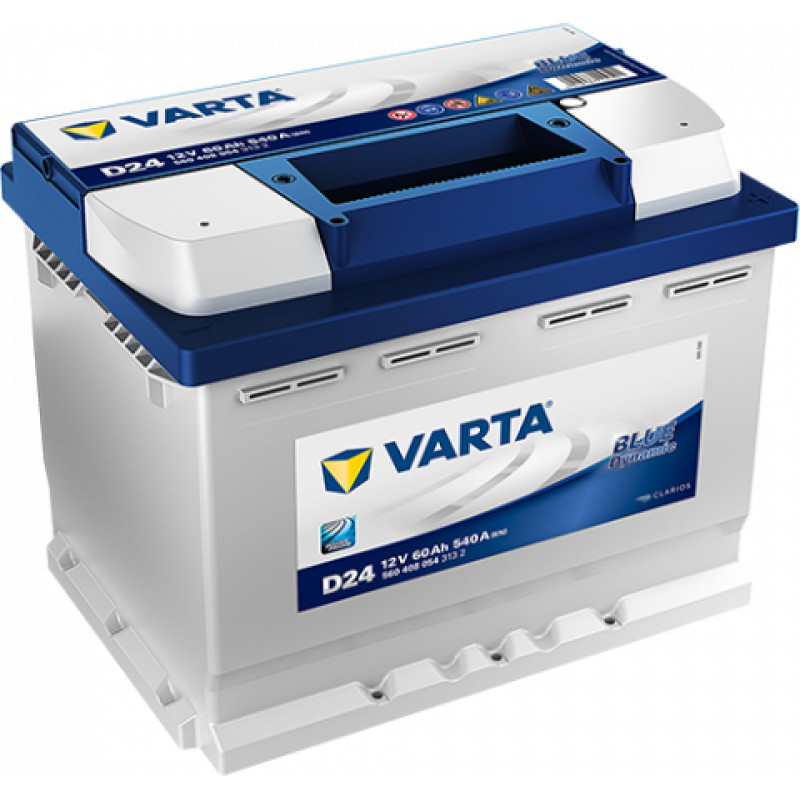 Varta Akumulators VARTA Blue Dynamic D24 60AH 540A