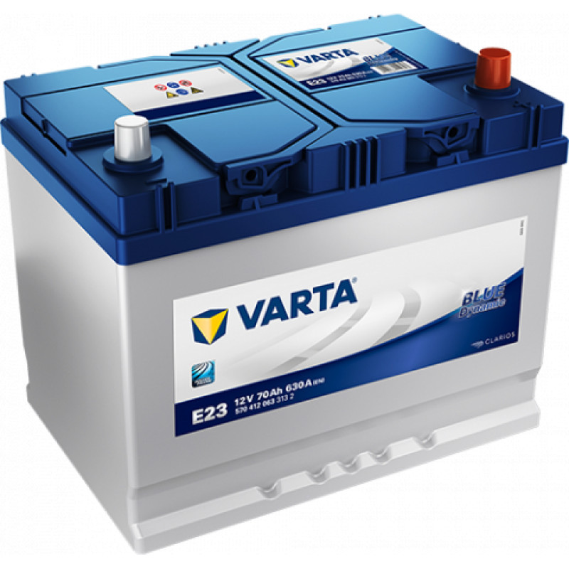 Varta Akumulators VARTA Blue Dynamic E23 70AH 630A