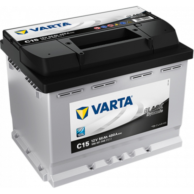 Varta Akumulators VARTA Black Dynamic C15 56AH 480A