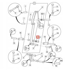 Eu-Alternative JCB Bukse 32x30,5x18mm 829/30937