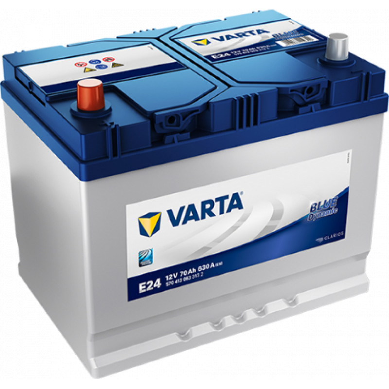 Varta Akumulators VARTA Blue Dynamic E24 70AH 630A