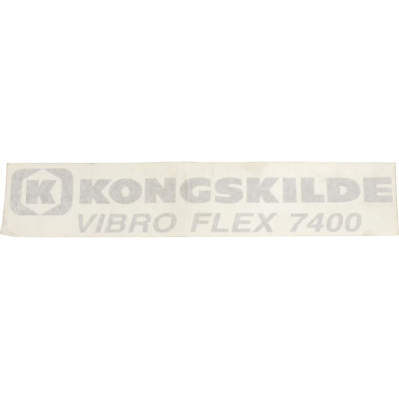 Kongskilde Decal Vibro Flex 7400  372006001